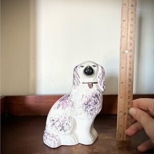 Vintage Purple Luster Cavalier King Charles Spaniel